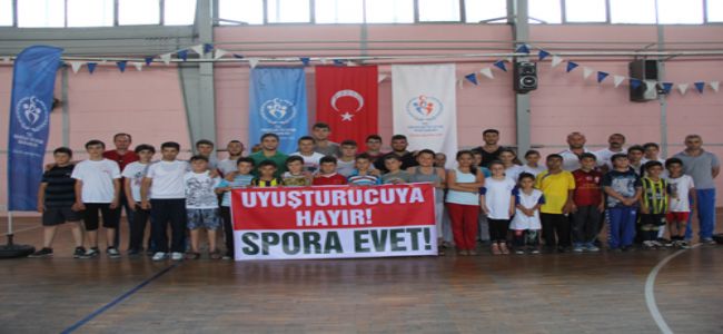 ALAPLI DA  UYUŞTURUCUYA HAYIR, SPORA EVET PROJESİ